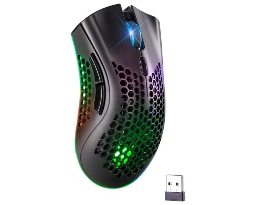 [Мышь] Defender Беспроводная игровая мышь Warlock GM-709L RGB,8кнопок,2400dpi 