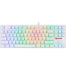 Механическая клавиатура Anubis RGB,тонкая,белая, 87 к.,б.п. Redragon