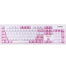 Redragon Механическая клавиатура Hades Розовая, тихая, 104 клавиши 