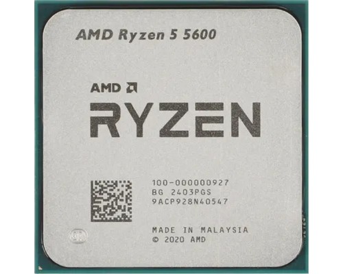 [Процессор] CPU AMD Ryzen 5 5600 OEM (100-000000927) { 3,50GHz, Turbo 4,40GHz, Without Graphics AM4}