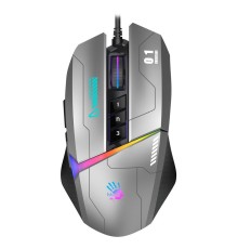 Мышь A4Tech Bloody W60 Max Gun серый/черный оптическая (10000dpi) USB (10but)