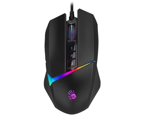 [Мышь] Мышь A4Tech Bloody W60 Max черный оптическая (10000dpi) USB (10but)