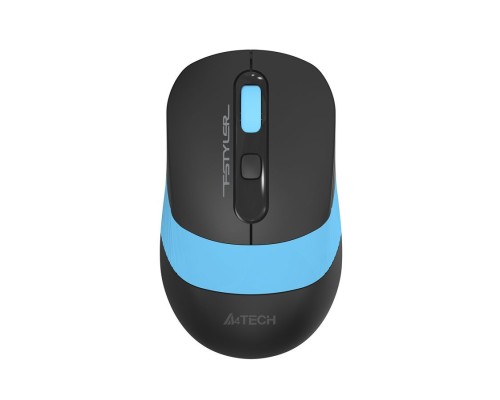 [Мышь] Мышь A4Tech Fstyler FG10S черный/синий оптическая (2000dpi) silent беспроводная USB для ноутбука (4b