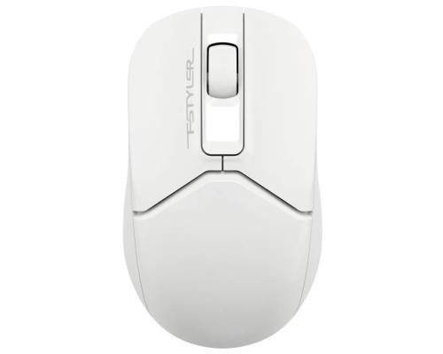 [Мышь] Мышь A4Tech Fstyler FG12S белый оптическая (1200dpi) silent беспроводная USB (3but)