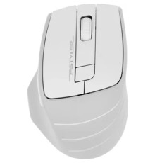 Мышь A4Tech Fstyler FG30S белый/серый оптическая (2000dpi) silent беспроводная USB (6but)