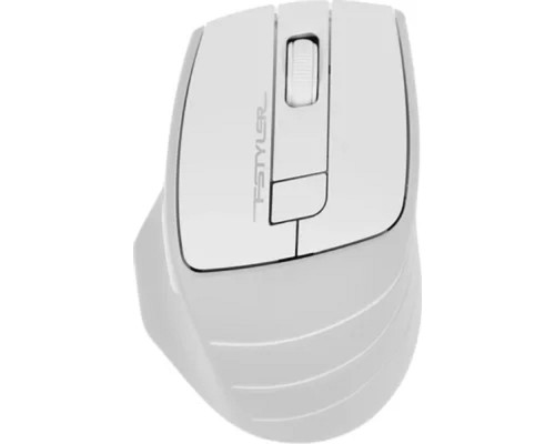 [Мышь] Мышь A4Tech Fstyler FG30S белый/серый оптическая (2000dpi) silent беспроводная USB (6but)