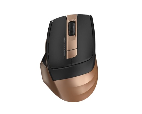 [Мышь] Мышь A4Tech Fstyler FG35 бронзовый/черный оптическая (2000dpi) беспроводная USB (6but)