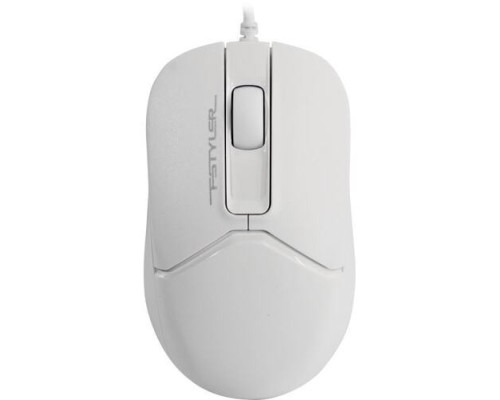 [Мышь] Мышь A4Tech Fstyler FM12 белый оптическая (1200dpi) USB (3but)