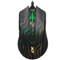 Мышь A4Tech X89 Maze черный оптическая (2400dpi) USB (8but)
