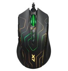Мышь A4Tech X89 Maze черный оптическая (2400dpi) USB (8but)