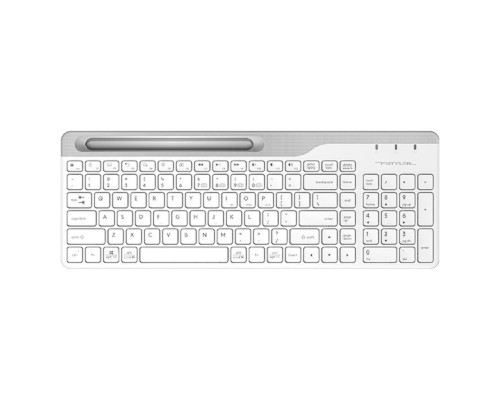 [Клавиатура] Клавиатура A4Tech Fstyler FBK25 белый/серый USB беспроводная BT/Radio slim Multimedia