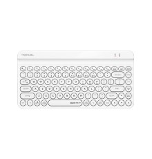 Клавиатура A4Tech Fstyler FBK30 белый USB беспроводная BT/Radio slim Multimedia (FBK30 WHITE)