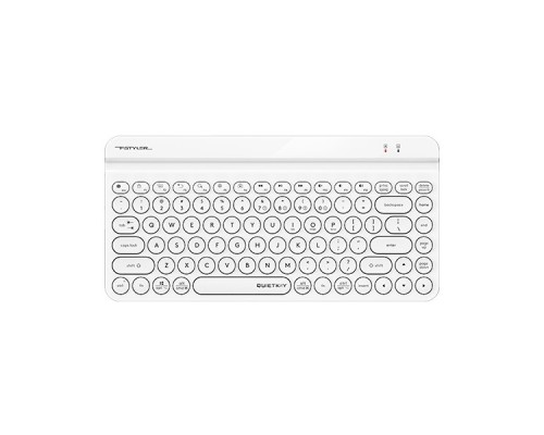 [Клавиатура] Клавиатура A4Tech Fstyler FBK30 белый USB беспроводная BT/Radio slim Multimedia (FBK30 WHITE)