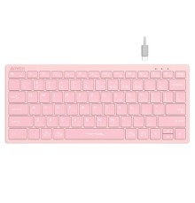 Клавиатура A4Tech Fstyler FBX51C розовый USB беспроводная BT/Radio slim Multimedia (FBX51C PINK)