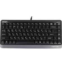 Клавиатура A4Tech Fstyler FK11 черный/серый USB slim