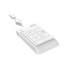 Числовой блок A4Tech Fstyler FK13 белый USB slim для ноутбука