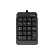 Числовой блок A4Tech Fstyler FK13 серый USB slim для ноутбука
