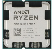 CPU AMD Ryzen 5 7600X OEM (100-000000593) {4.7/5.0GHz ,Radeon Graphics AM5}