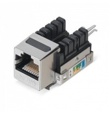 WRline Вставка Keystone Jack RJ-45, 90 градусов, категория 5e, экранированная, заделка тип 110