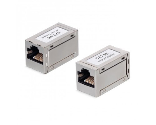 [Монтажное оборудование] WRline Проходной адаптер, RJ45-RJ45 (8p8c), категория 5е, экранированный