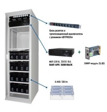 Бастион Комплекс бесперебойного питания SKAT-UPS 3000 SNMP 220В 620x660x2030mm On-Line, МПТ (467)