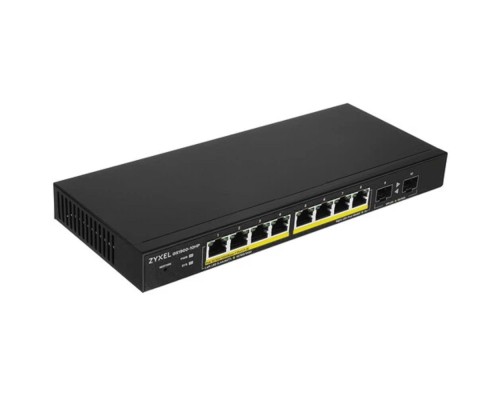 [Сетевое оборудование] ZYXEL GS1900-10HP-EU0102F 8G 2SFP 8PoE+ 77W Коммутатор управляемый