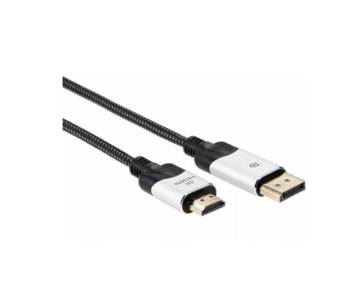 [кабели] VCOM CG608M-1.8M Кабель-переходник DisplayPort M-> HDMI M 4K@60Hz 1.8m VCOM (CG608M-1.8M) [4895182211292]