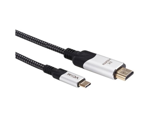 [кабели] VCOM CU423MCV-1.8M Кабель-адаптер USB 3.1 Type-Cm --> HDMI A(m) 8K@30Hz, 1.8m ,Alumi Shell,VCOM <CU423MCV-1.8M> [4895182217980]