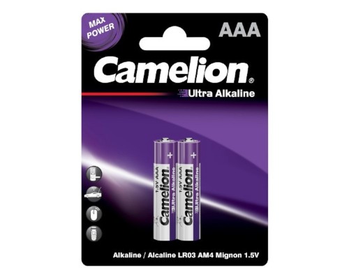 [Батарейка] Camelion Ultra BL-2 LR03 (LR03-BP2UT, батарейка 1,5В)(2шт. в уп-ке)