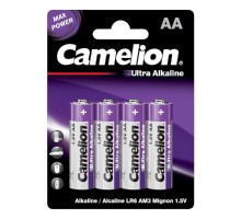 Camelion Ultra BL-4 LR6 (LR6-BP4UT, батарейка 1.5В)(4 шт. в уп-ке) 