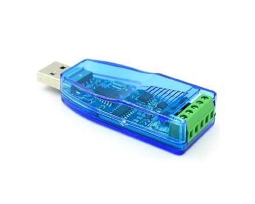 [переходник] ORIENT UAS-105, адаптер USB Am to RS485, винтовой разъем 5 конт. (WCH CH340, поддерж.Win 8.x/10) (31328)