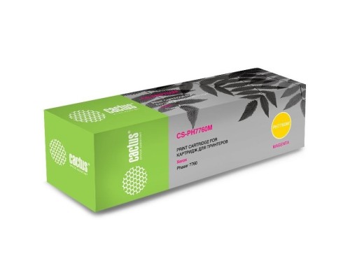 [расходные материалы] Картридж лазерный Cactus CS-PH7760Y 106R01162 желтый бар.в компл. (25000стр.) для Xerox Phaser 7760/7760dn/7760dx/7760dxf