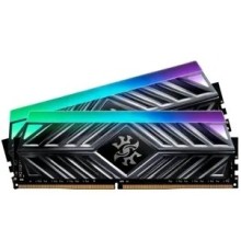 A-data DDR4 32GB (2x16GB) DDR4 UDIMM, XPG SPECTRIX D41, 3200MHz CL16-20-20, 1.35V, RGB, Серый Радиатор