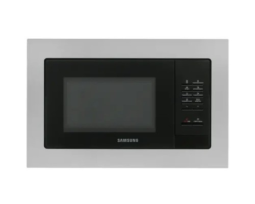 [Микроволновая печь] Samsung MS23A7013AT/BW Микроволновая печь встраиваемая, 23л, 800Вт,серебристый
