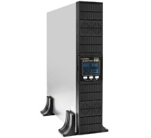 Exegate EX293050RUS ИБП On-line ExeGate PowerExpert ULS-3000.LCD.AVR.1SH.2C13.USB.RS232.SNMP.2U <3000VA/3000W, On-Line, PF=1, LCD, 1*Schuko+2*C13, RS232, USB, SNMP-slot, Rackmount 2U/Tower, металличес