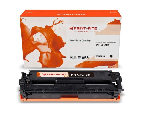 [Расходные материалы] Картридж лазерный Print-Rite TFH992BPU1J PR-CF210A CF210A черный (1600стр.) для HP LJ Pro 200/M251/M276