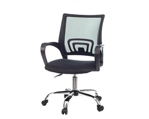 [Офисное кресло или стул] Кресло Бюрократ CH-695NLTSL, на колесиках, сетка/ткань, черный [1595117]