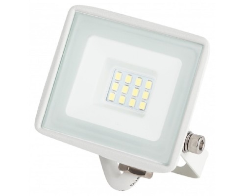 [Прожекторы, светильники для уличного освещения] ЭРА Б0054639 Прожектор светодиодный уличный LPR-023-W-65K-010 10Вт 6500K 800Лм IP65 белый 