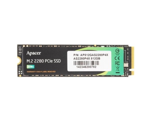 [накопитель] Apacer SSD M.2 512GB AS2280 AP512GAS2280P4X-1  