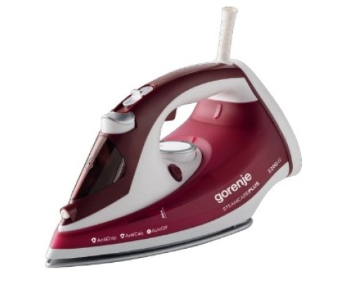 [Утюги Gorenje] Gorenje SIH2200RBC Утюг 2200Вт, красный