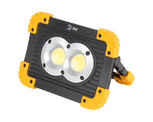 [Фонари] ЭРА Б0054037 Светодиодный фонарь Рабочие Практик PA-803 прожектор аккумуляторный на батарейках 10 Вт COB + 3 Вт LED, 4 режима