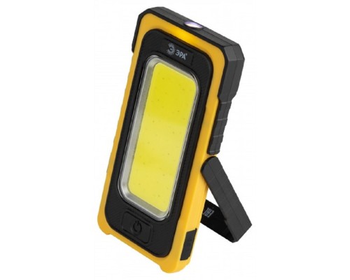 [Фонари] ЭРА Б0054472 Светодиодный фонарь Рабочие Практик RA-811 ручной, аккумуляторный, 15 Вт COB, powerbank, солнечная батарея, магнит