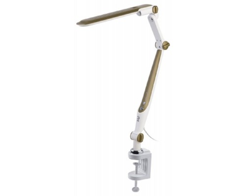 [Настольные светильники] ЭРА Б0052769 Настольный светильник NLED-496-12W-G светодиодный на струбцине золото