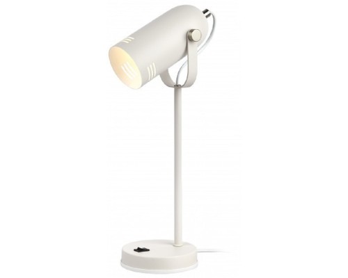 [Настольные светильники] ЭРА Б0047192 Настольный светильник N-117-Е27-40W-W белый