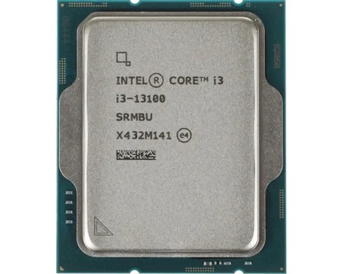 [Процессор] CPU Intel Core i3-13100 Raptor Lake OEM {3.4GHz, 12MB, Intel UHD Graphics 730, LGA1700}