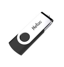 Netac USB Drive 16GB U505 USB2.0 ABS+Metal housing [NT03U505N-016G-20BK]