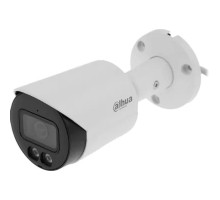 DAHUA DH-IPC-HFW2449SP-S-IL-0280B Уличная цилиндрическая IP-видеокамера SmartDualLight 4Мп, 1/2.9” CMOS, объектив 2.8мм, видеоаналитика, микрофон, ИК 30м, LED 30м, IP67, металл