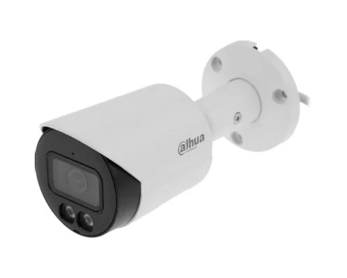 [Видеонаблюдение] DAHUA DH-IPC-HFW2449SP-S-IL-0280B Уличная цилиндрическая IP-видеокамера SmartDualLight 4Мп, 1/2.9” CMOS, объектив 2.8мм, видеоаналитика, микрофон, ИК 30м, LED 30м, IP67, металл