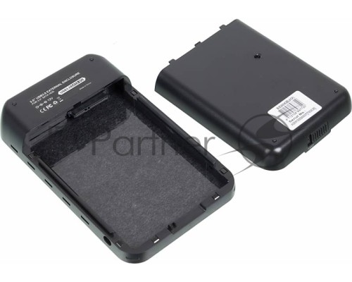 Внешний корпус для HDD AgeStar 3UB3A8-6G SATA II пластик/алюминий черный 3.5