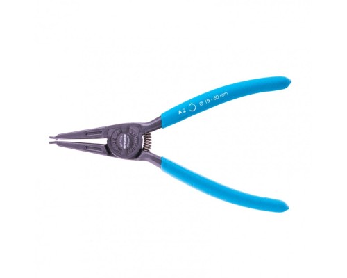 [Съемники] GROSS Съемник, 175 мм, для внешних стопорных колец (19-60 мм), прямые губки (разжим) [18340]